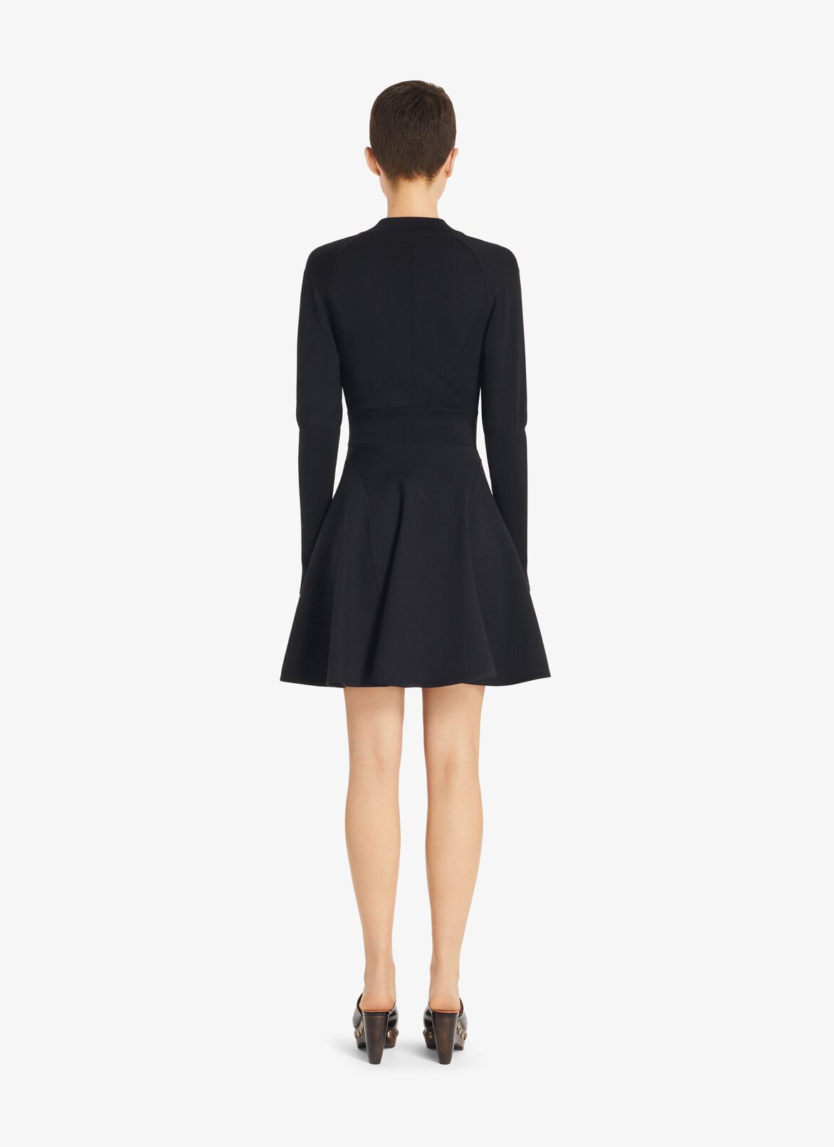 Black Flared Dress ALAÏA BLACK BLACK FLARED DRESS